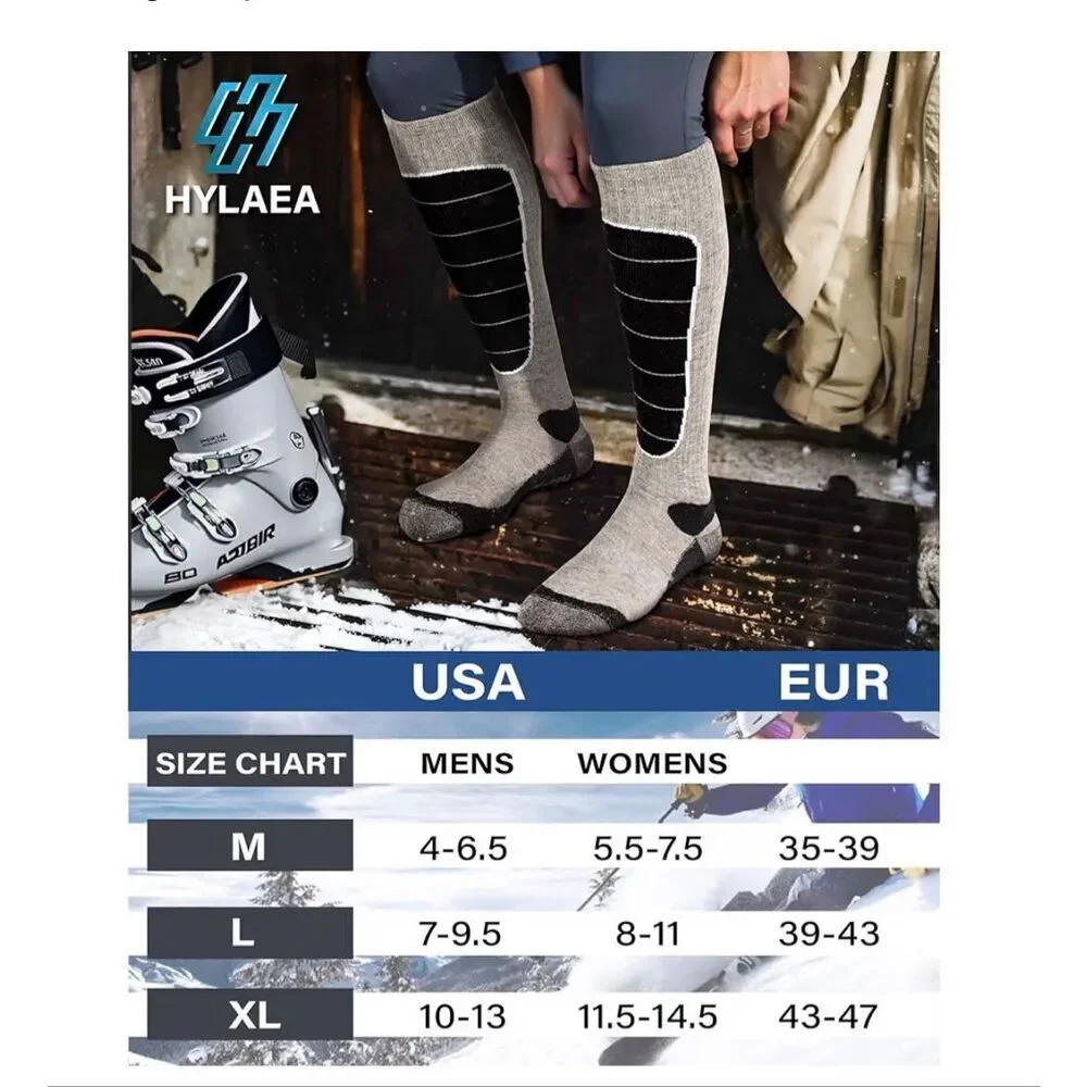 Hylaea NEW size XL 3 pairs of Merino wool socks  (men’s 10-13)